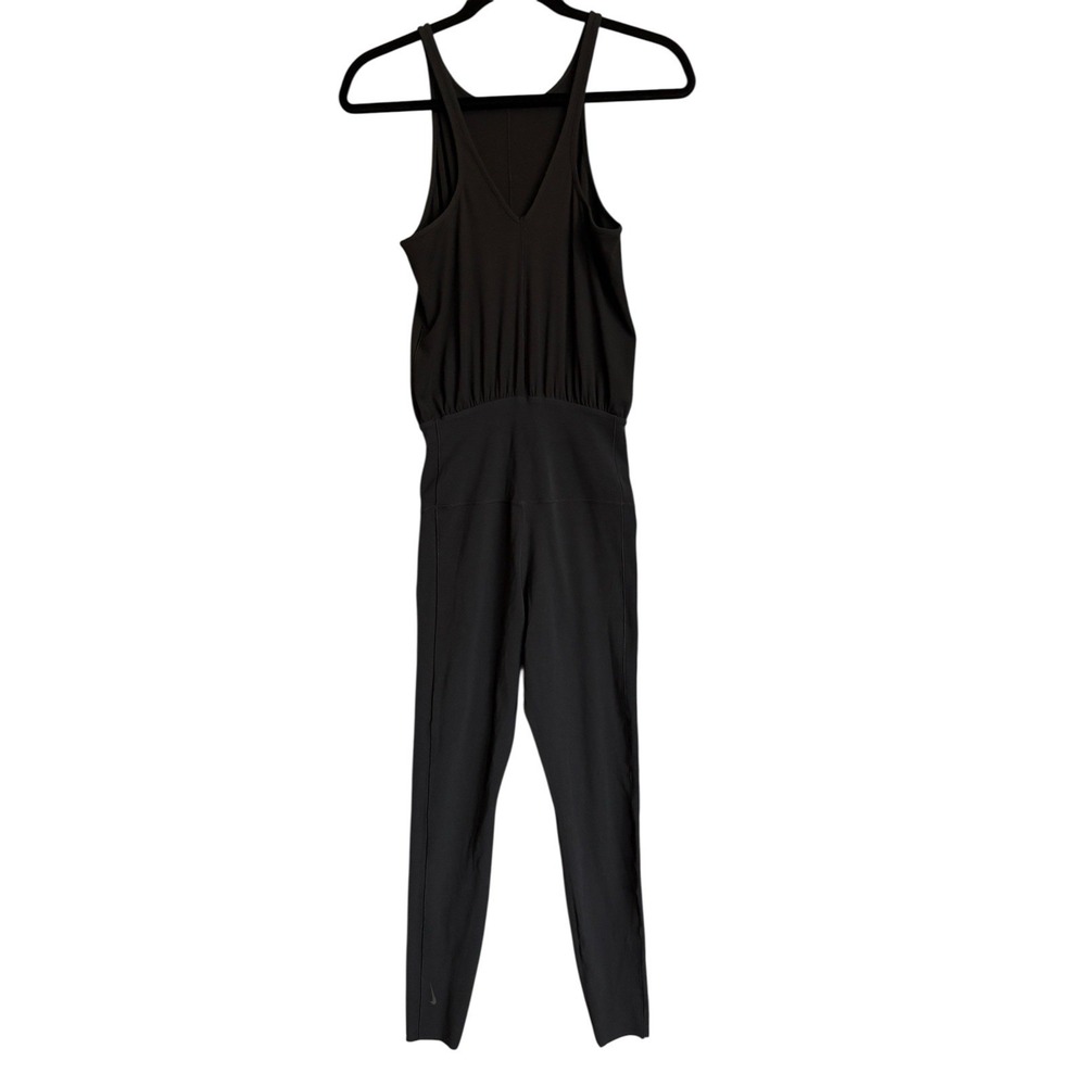 Nike Women's Dri-FIT Bodysuit Size SMALL Black Spaghetti Strap - Unworn $120 - Picture 2 of 16